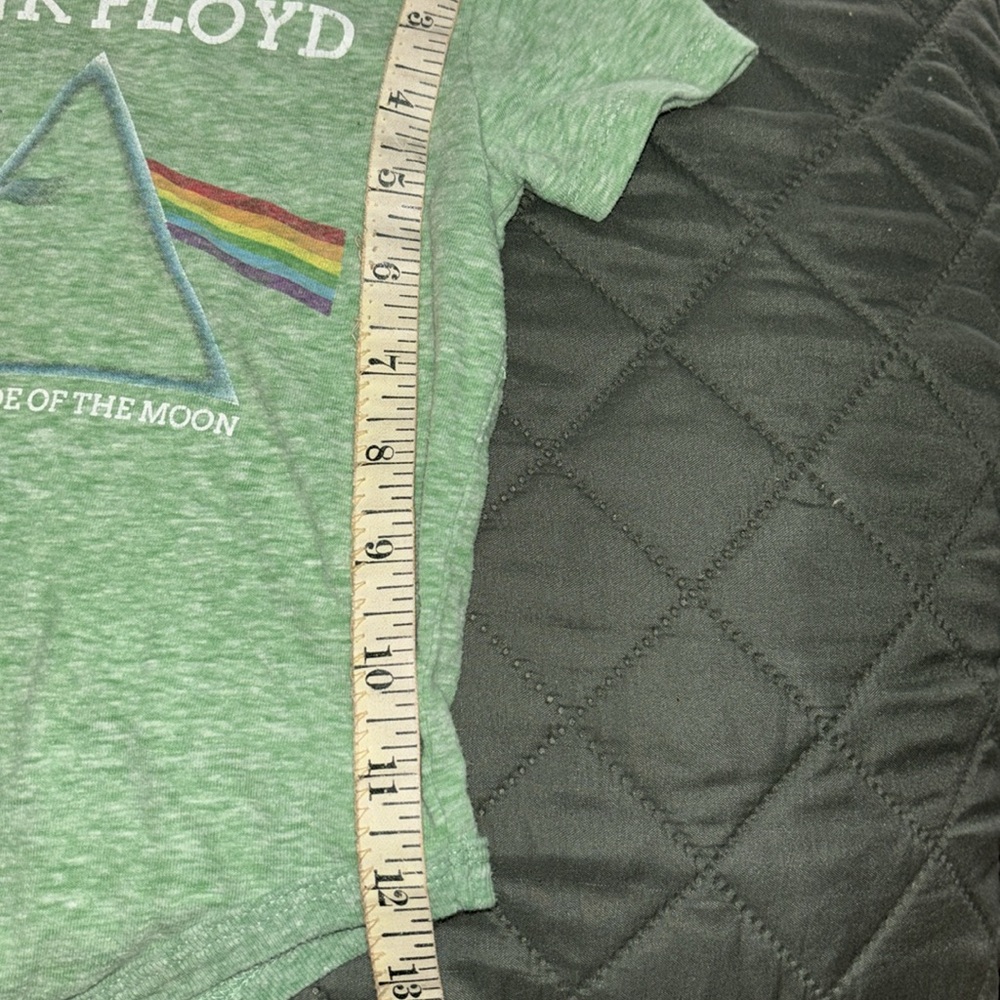 Pink Floyd 12m onesie THE DARK SIDE OF THE MOON light green 2016 music 1967 - Picture 3 of 9